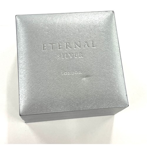 386 - Eternal Silver London necklace, with original box