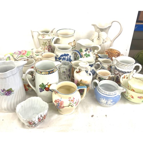 318 - Large selection of pottery miscellaneous to include jugs, saucers, cups, plates etc