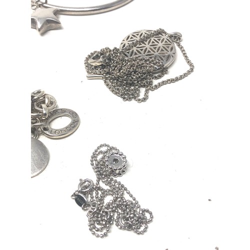 386 - 5 x Sterling Silver Links of London Jewellery