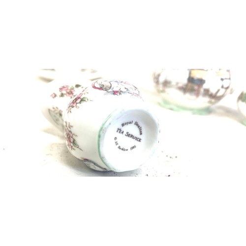 A Royal Doulton Brambly Hedge miniature tea service to include