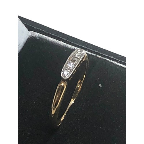 293 - 18ct Gold Old Cut Diamond Ring (2.3g)