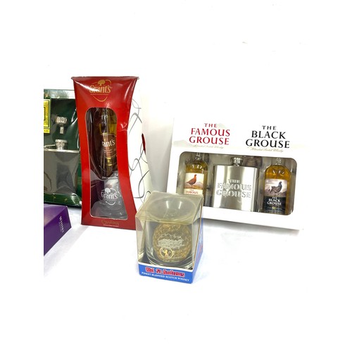 171 - Selection of Whisky alcohol miniatures includes Bells, The Famous Goose etc