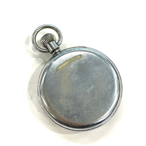 462 - Zenith vintage pocket watch, winds up and ticks