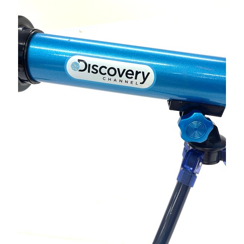 188 - Discovery channel Telescope and tripod and a pair of miranda binoculars