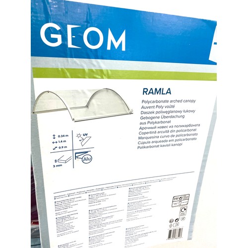 379 - Geom Ramla Arched Canopy measures approx height 34 cm, by 140cm width and 90cm depth