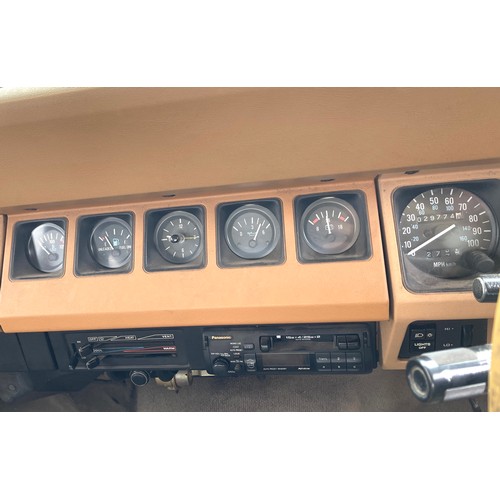 99a - 1989 Chrysler Jeep Wrangler Sahara edition, soft top, petrol 4.2 litre, approximate mileage 30,000, ... 