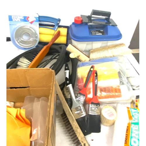 215 - Metal tool box with contents and a table vice