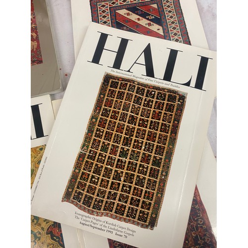 232 - Selection of Hali Rug magazines, auction catalogues etc