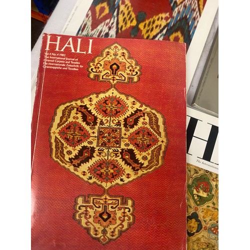 232 - Selection of Hali Rug magazines, auction catalogues etc