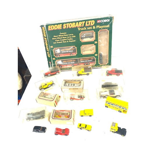 198 - Large selection of assorted die cast cars includes Eddie stobart, days gone etc