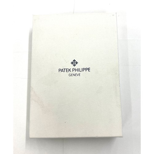 555 - Patek Philippe Men's Leather Wallet/Notepad/Passport holder boxed