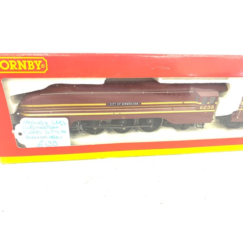 64 - Boxed Hornby lms 4-6-2 coronation class 6234 city of Birmingham locomotive