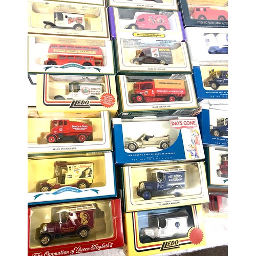 280 - Large selection of boxed die cast cars includes days gone, Promotor vans etc