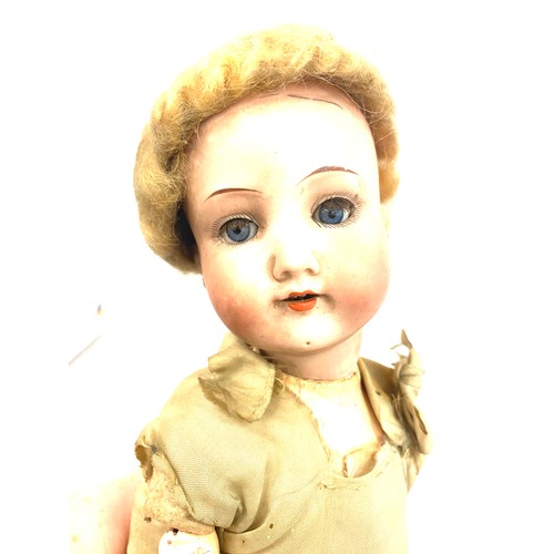 36 - Vintage Arnold Marseille Germany 390 Doll with moving eyes and detachable hair