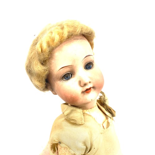 36 - Vintage Arnold Marseille Germany 390 Doll with moving eyes and detachable hair