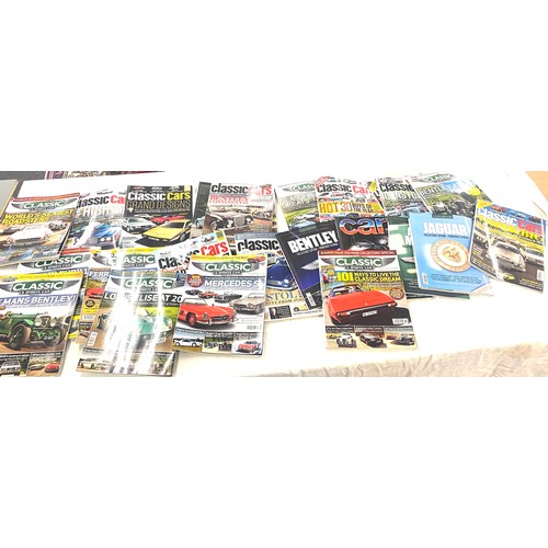 257 - Large selection of classic cars magazines