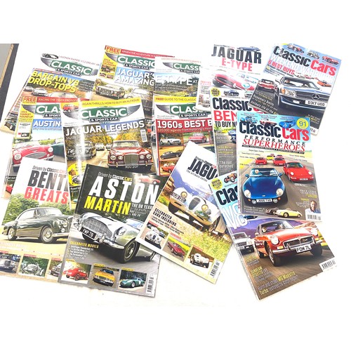 257 - Large selection of classic cars magazines