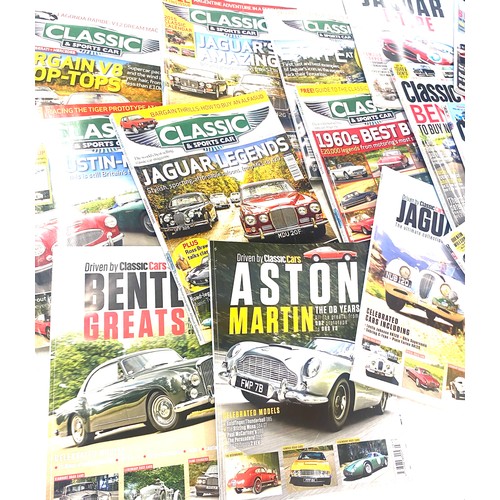 257 - Large selection of classic cars magazines