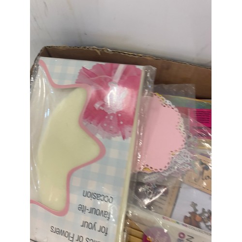 241 - Card making accessories includes card, paper, deco cards etc