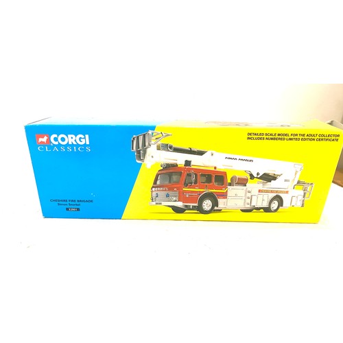 432 - 2 Brand new in boxes Corgi classics, Simon snorkel 32001 and Foden FG 8 12301