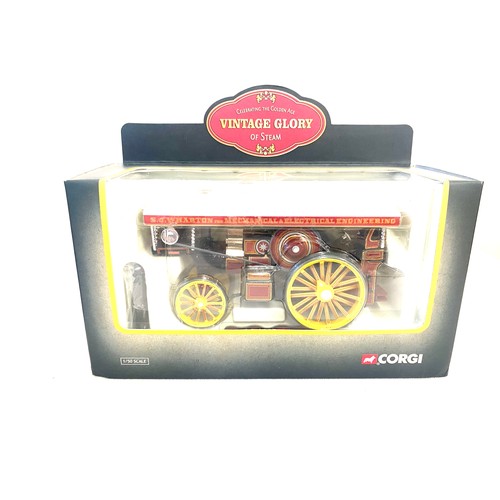 431 - 3 Brand new in boxes corgi Vintage glory tractors includes 80105 and 80301 with a Corgi wagon cc2020... 