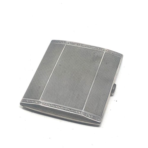 9 - Vintage silver cigarette case