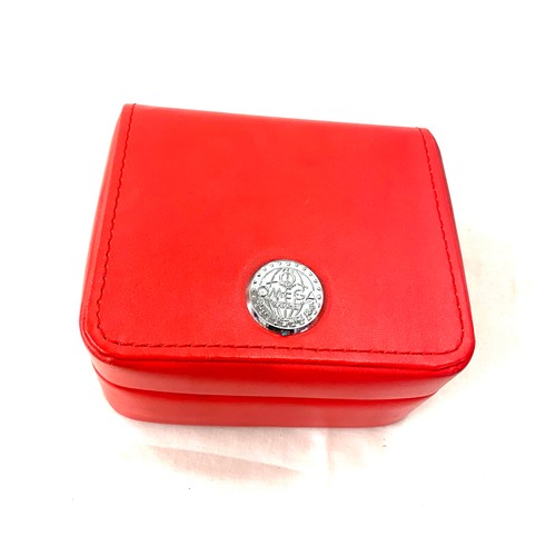 159 - Red Omega watch box