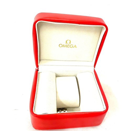 159 - Red Omega watch box