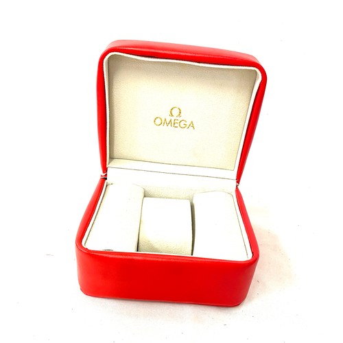 159 - Red Omega watch box