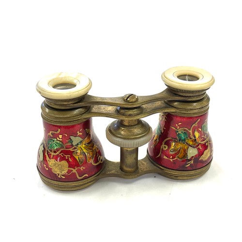 534 - 19th century enamelled opera glasses