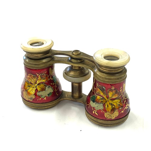 534 - 19th century enamelled opera glasses