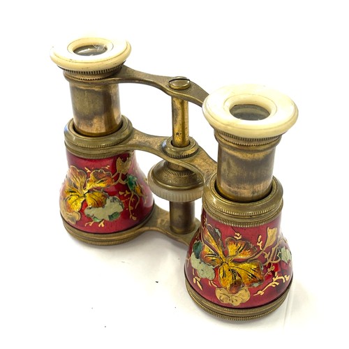 534 - 19th century enamelled opera glasses