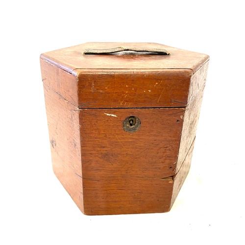 527 - Antique cased 48 button concertina