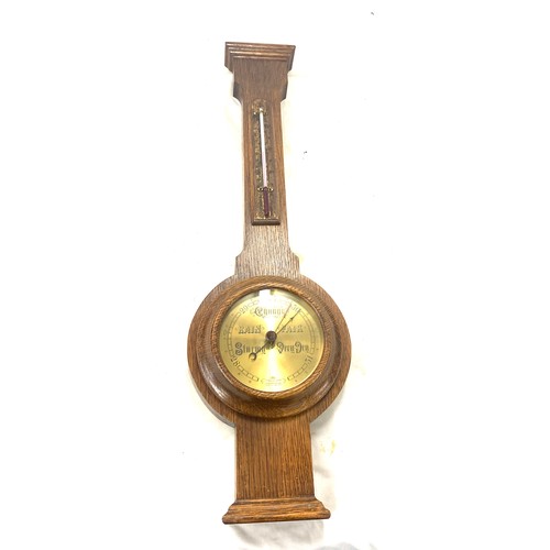 187 - Vintage wall hanging barometer