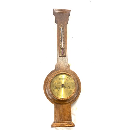 187 - Vintage wall hanging barometer