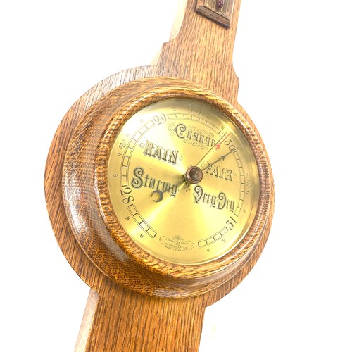 187 - Vintage wall hanging barometer