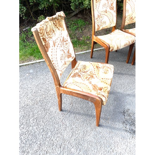 586 - Set of 4 G Plan teak dining chairs