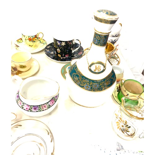 374 - Large selection of miscellaneous pottery includes Royal Doulton J&B Decanter, tea service etc