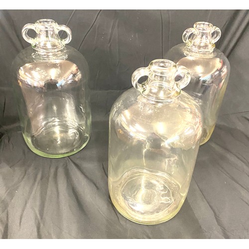 366 - Selection of 6 glass Demijohns