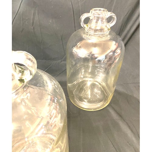 366 - Selection of 6 glass Demijohns