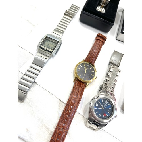 574 - Selection of assorted watches includes sekonda, Pulsar etc