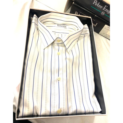 359 - Selection of boxed mens shirts includes Rocola, Peter England etc