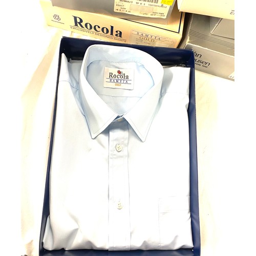 379 - Selection of Gents shirts includes Rocola, Van Heusen etc