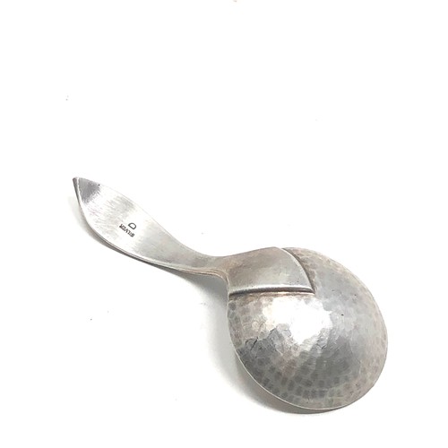 16 - Silver tea caddy spoon