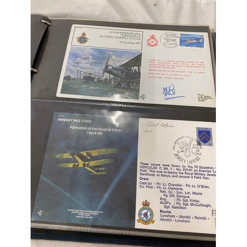 182A - Folder of The Battle Of Britain, RAF First day covers