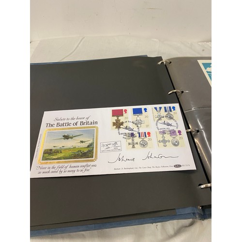 182A - Folder of The Battle Of Britain, RAF First day covers