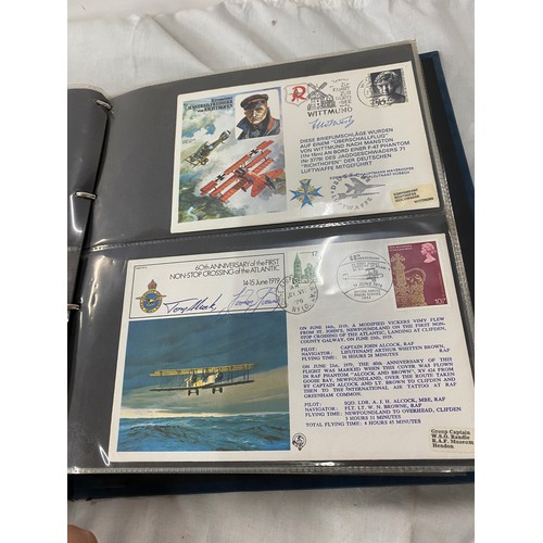 182A - Folder of The Battle Of Britain, RAF First day covers