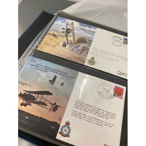 182A - Folder of The Battle Of Britain, RAF First day covers