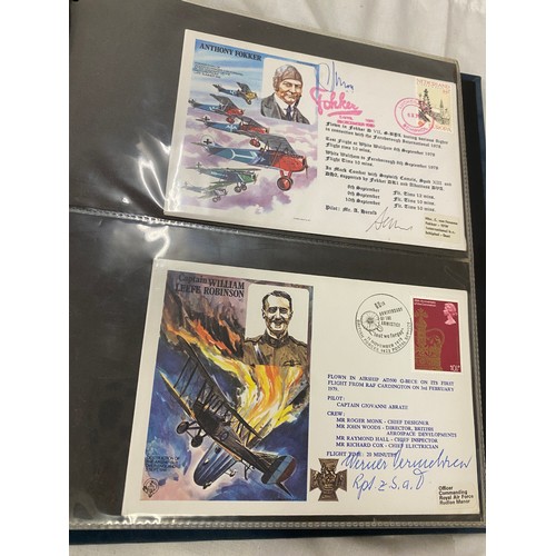 182A - Folder of The Battle Of Britain, RAF First day covers