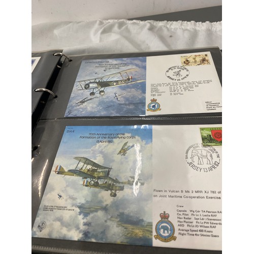 182A - Folder of The Battle Of Britain, RAF First day covers